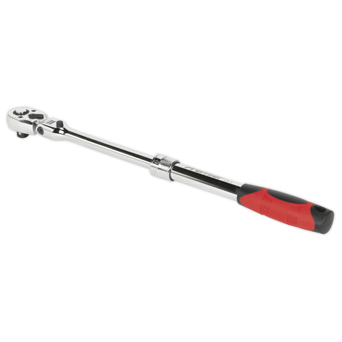 Premier AK6682 Premier Locking Flexi-Head Extendable Ratchet Wrench 1/2"Sq Drive