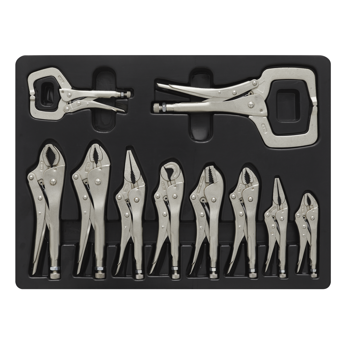 Premier AK6800 Premier Locking Pliers Set 10pc