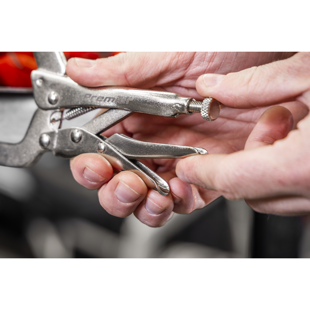 Premier AK6802 Premier Locking Pliers Set with Foam Tray 10pc