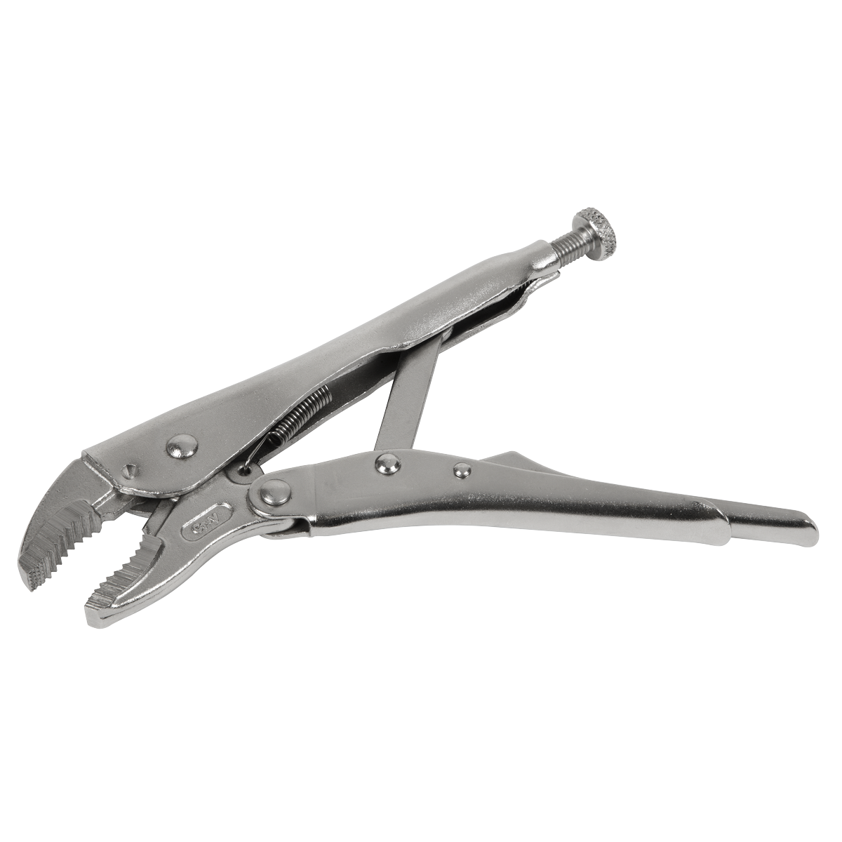 Premier AK6820 Premier Locking Pliers Curved Jaws 185mm 0-38mm Capacity