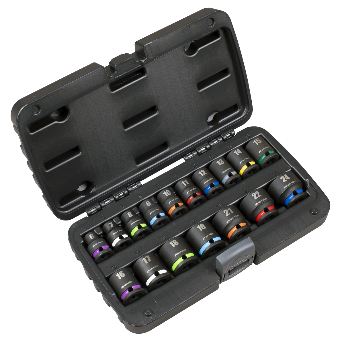 Premier AK68218 Impact Socket Set 3/8"Sq Drive 17pc