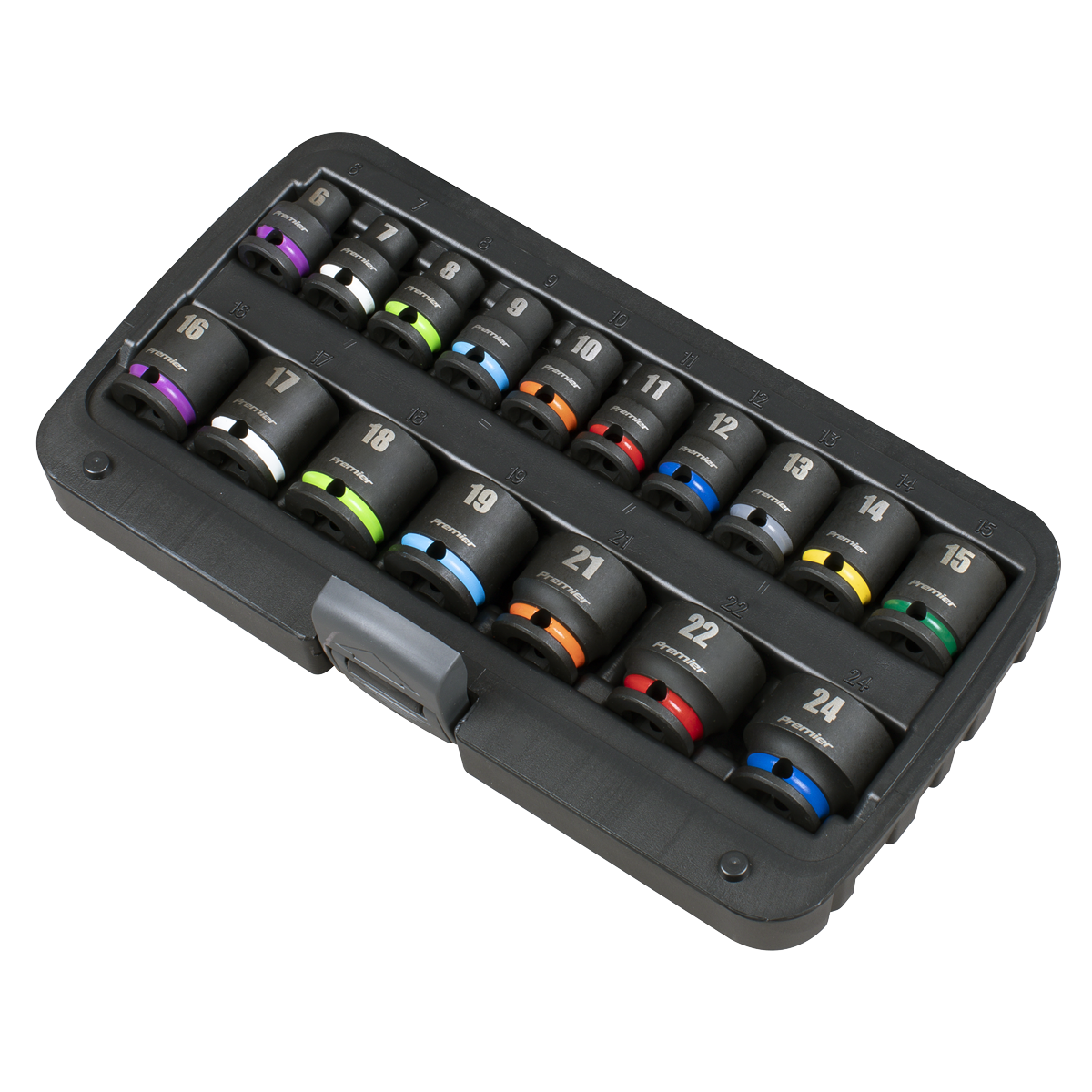 Premier AK68218 Impact Socket Set 3/8"Sq Drive 17pc