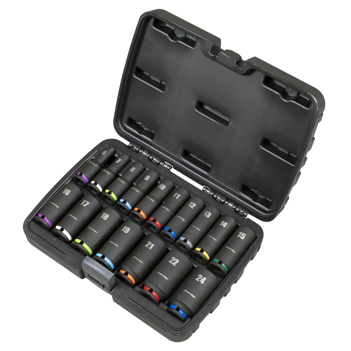 Premier AK68219 Deep Impact Socket Set 3/8”Sq Drive 17pc