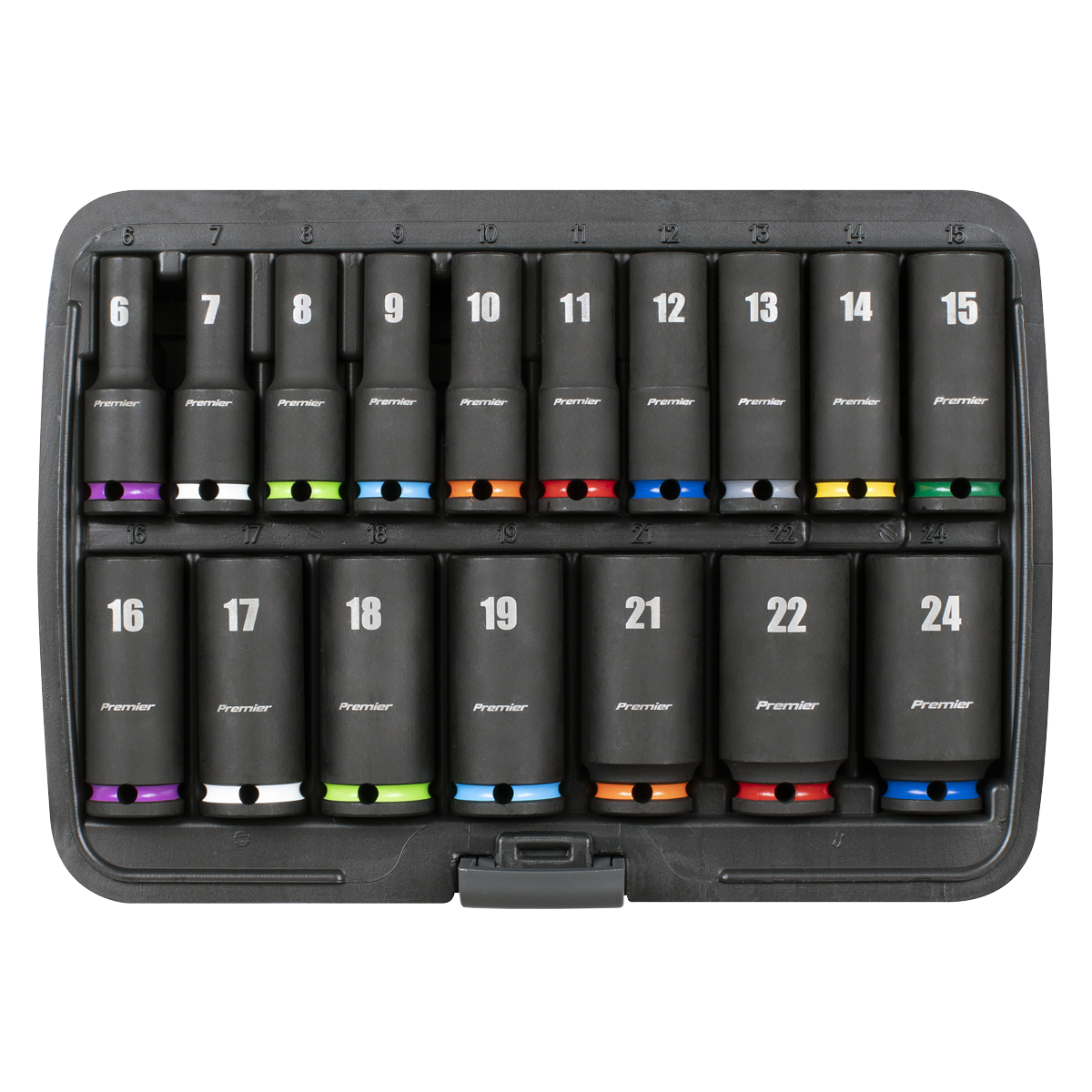 Premier AK68219 Deep Impact Socket Set 3/8”Sq Drive 17pc