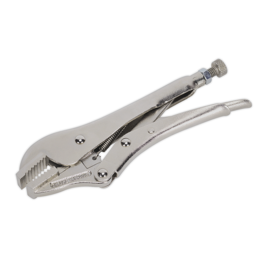 Premier AK6822 Premier Locking Pliers Straight Jaws 185mm 0-30mm Capacity