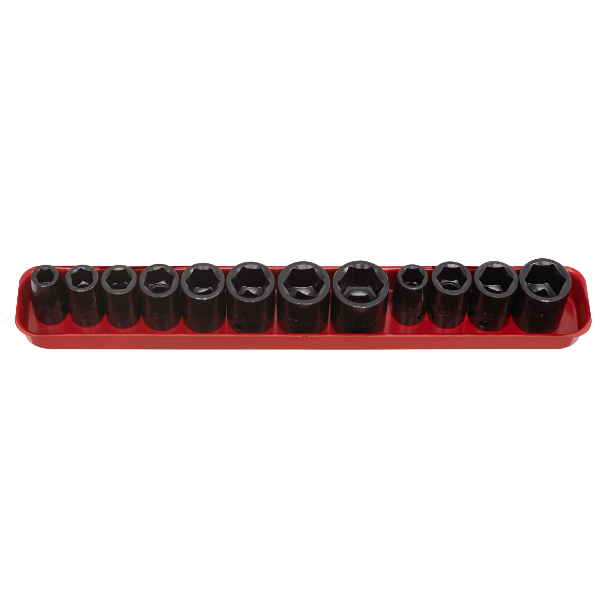 Premier AK682 Premier Metric/Imperial Impact Socket Set 3/8"Sq Drive 12pc