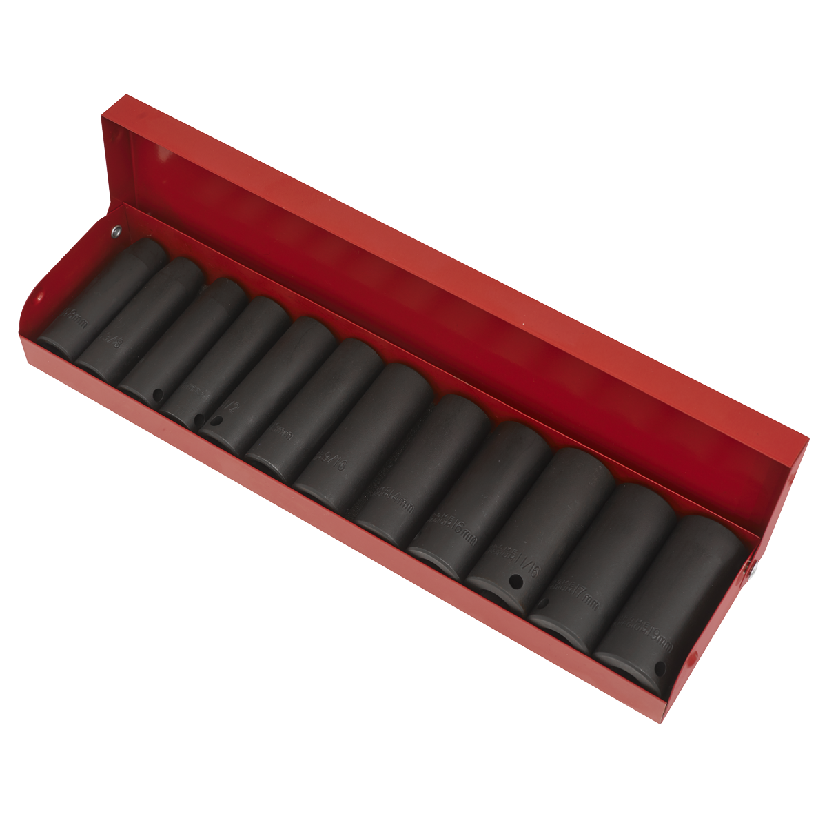 Premier AK683 Premier Metric/Imperial Deep Impact Socket Set 3/8"Sq Drive 12pc