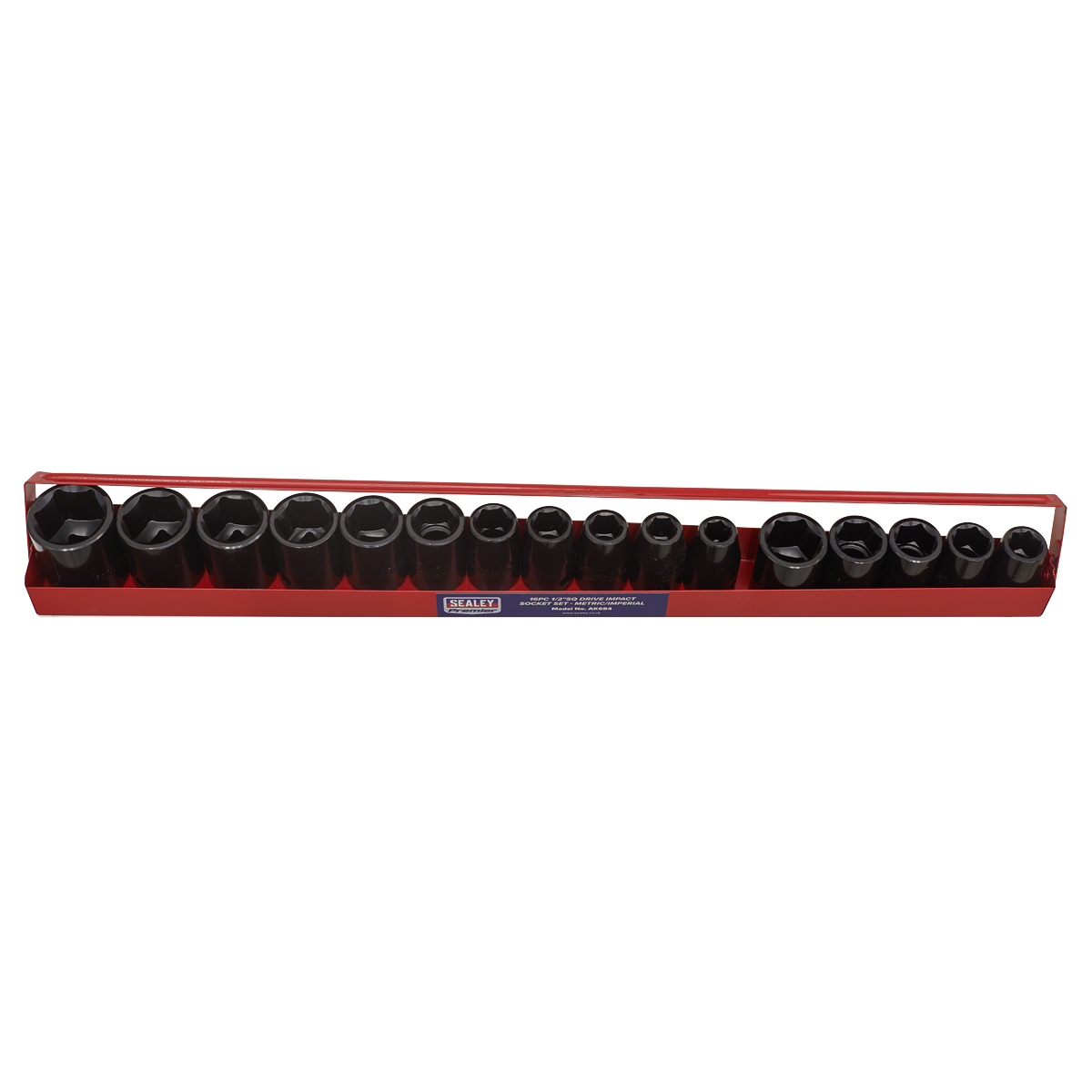 Premier AK684 Premier Metric/Imperial Impact Socket Set 1/2"Sq Drive 16pc