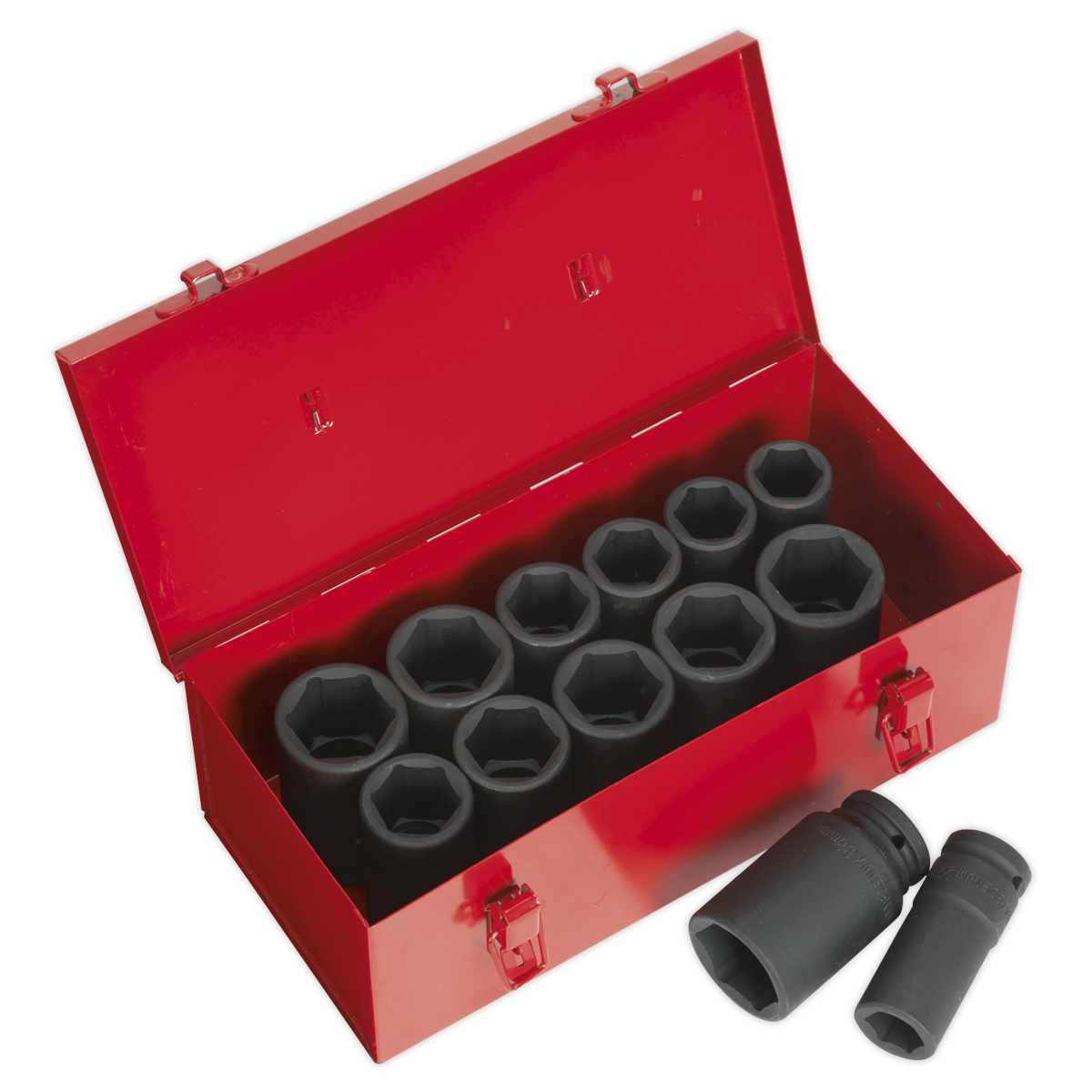 Premier AK687 Premier Metric/Imperial Deep Impact Socket Set 3/4"Sq Drive 13pc