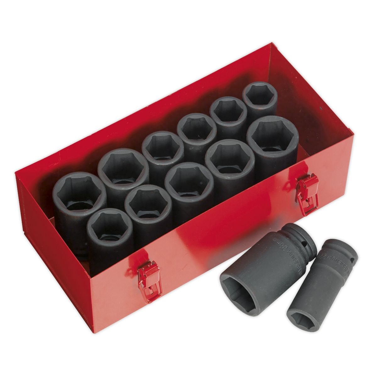 Premier AK687 Premier Metric/Imperial Deep Impact Socket Set 3/4"Sq Drive 13pc