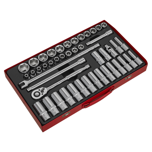 Premier AK6941 Premier Socket Set 1/2"Sq Drive 46pc