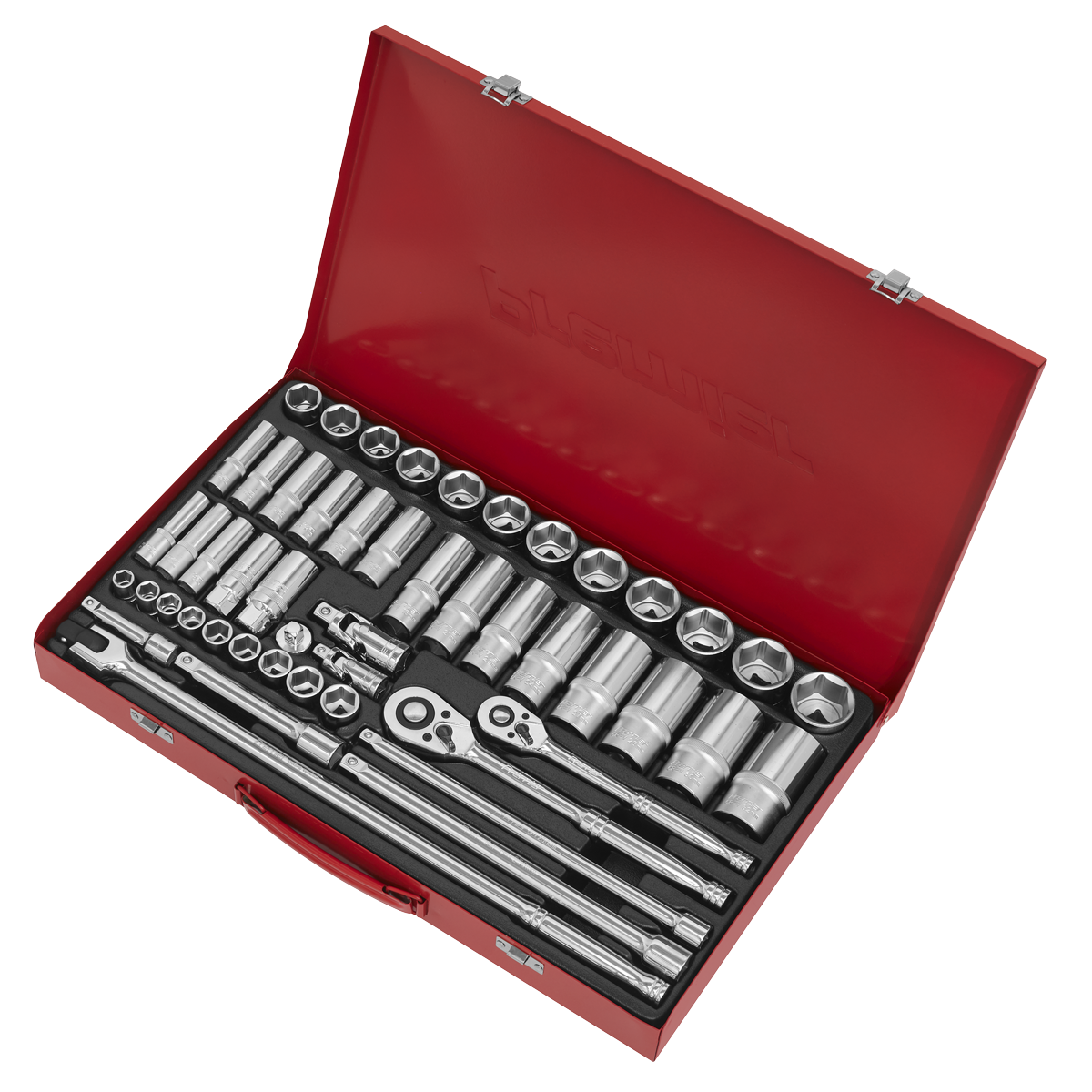Premier AK6942 Premier Socket Set 3/8" & 1/2"Sq Drive 50pc