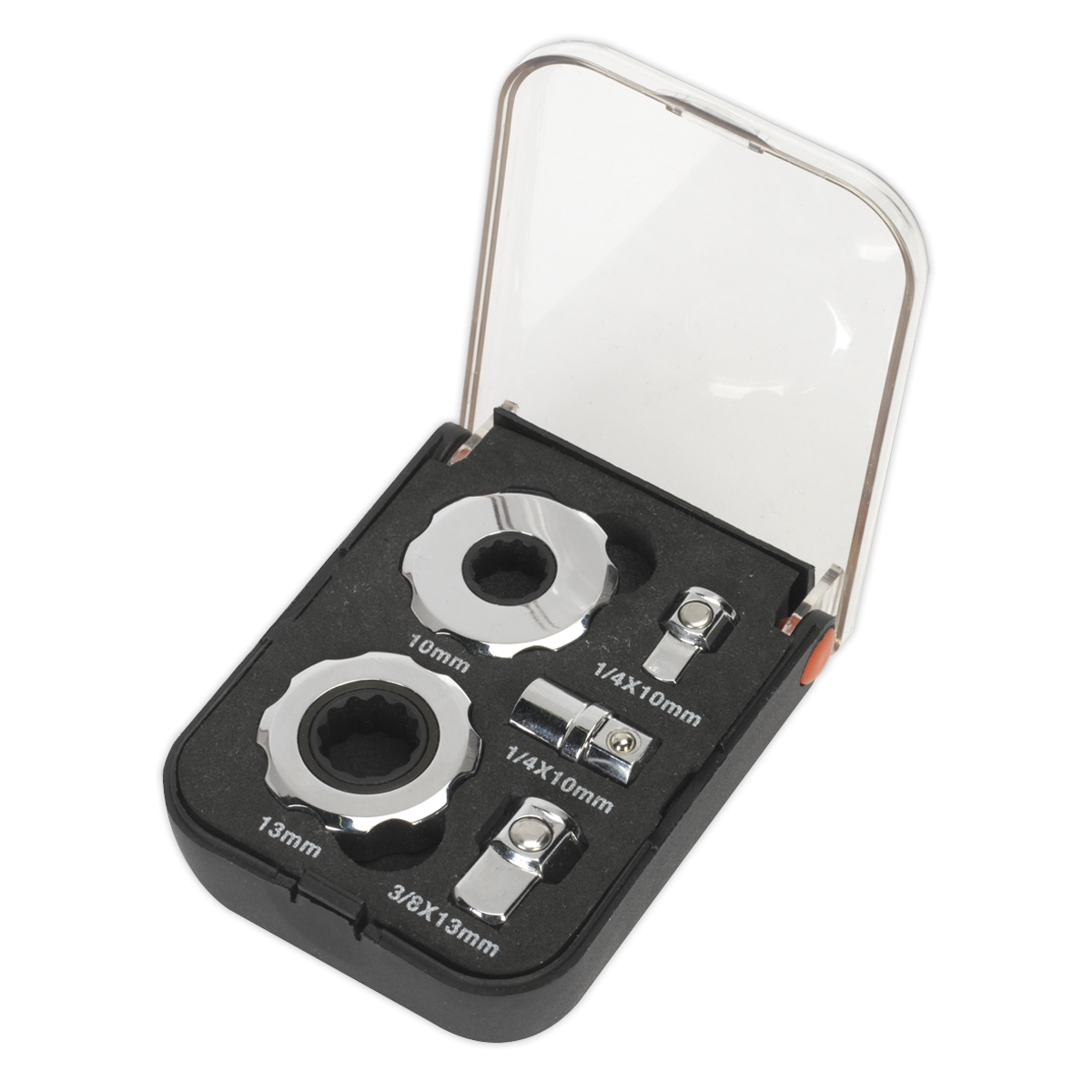 Premier AK6959 Premier Palm Ratchet Set 1/4" & 3/8"Sq Drive 5pc