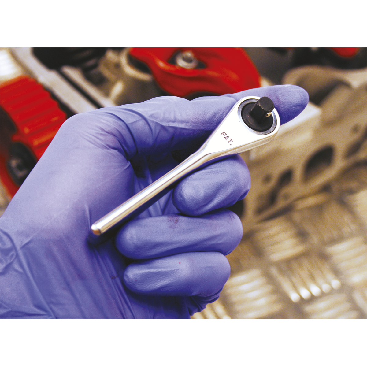 Premier AK6960 Premier Micro Ratchet Wrench Stainless Steel 1/4"Sq Drive