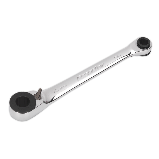 Premier AK6968 Premier Reversible Ratchet Spanner 1/4"Hex x 10mm Hex
