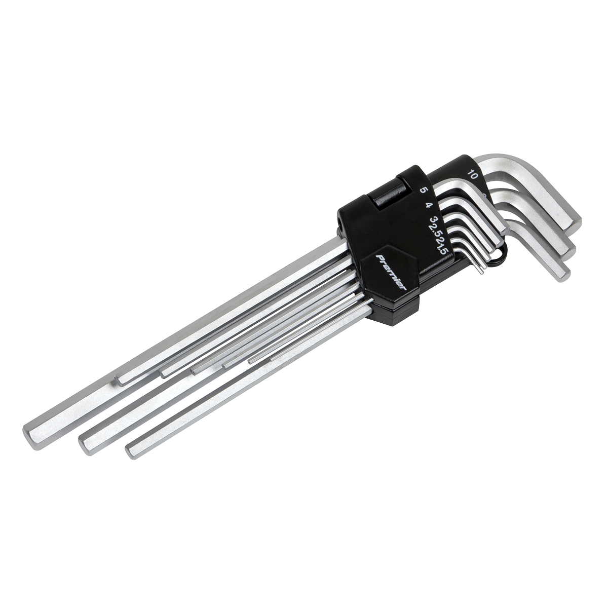 Premier AK7137 Premier Extra-Long Hex Key Set 9pc