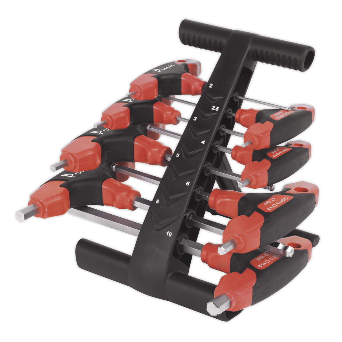 Premier AK7144 Premier T-Handle Ball-End Hex Key Set 8pc