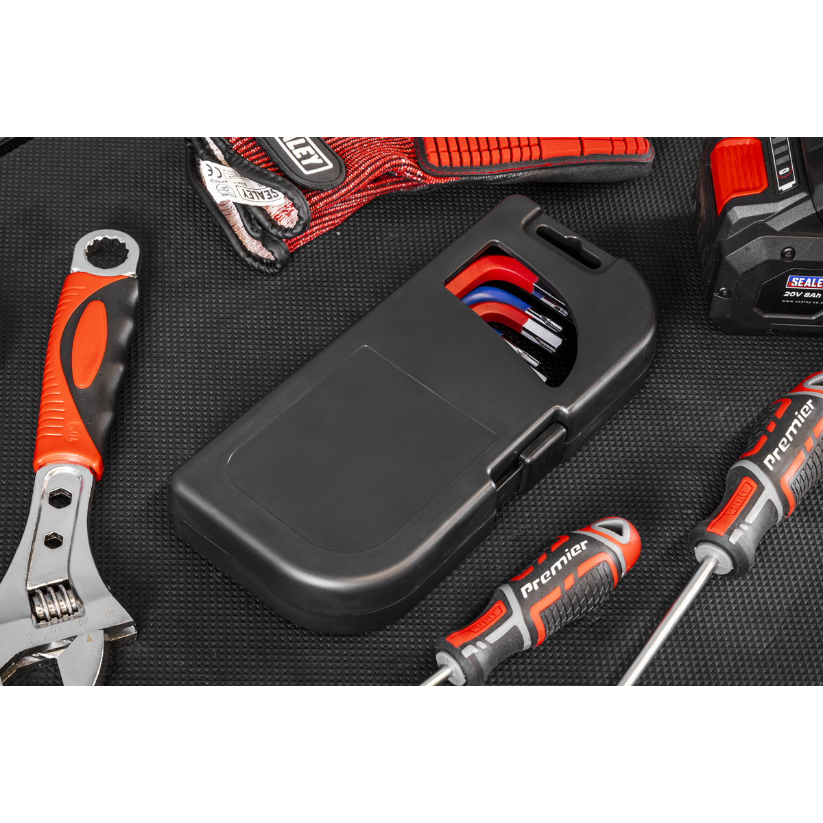 Premier AK7176 Long Anti-Slip TRX-Star* & Ball-End Hex Key Set 18pc