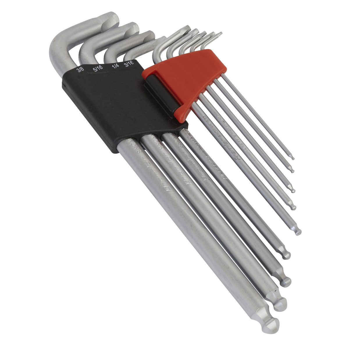 Premier AK7181 Premier Imperial Lock-On™ Extra-Long Ball-End Hex Key Set 9pc