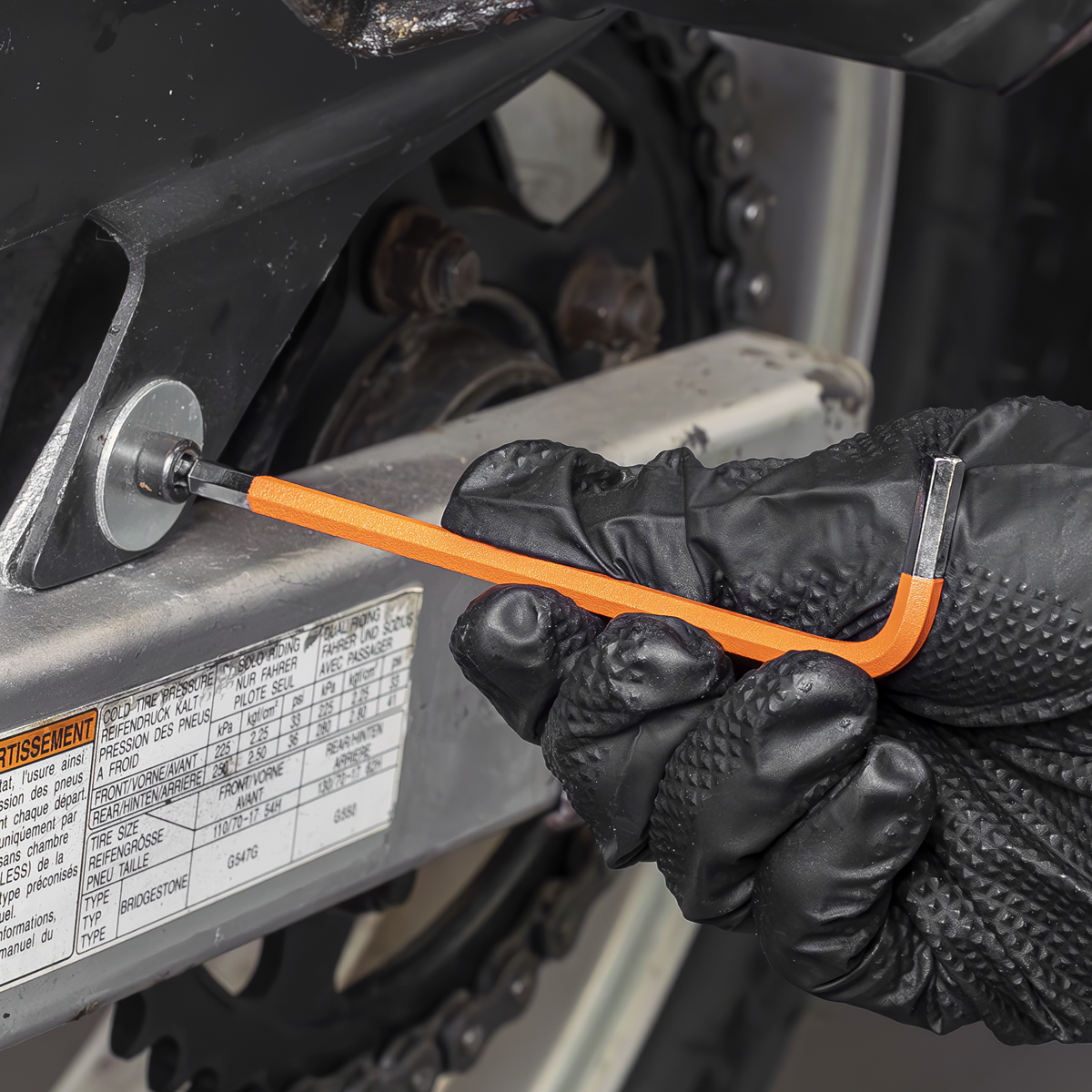 Premier AK71870 Premier Imperial Jumbo Anti-Slip Ball-End Hex Key Set 13pc