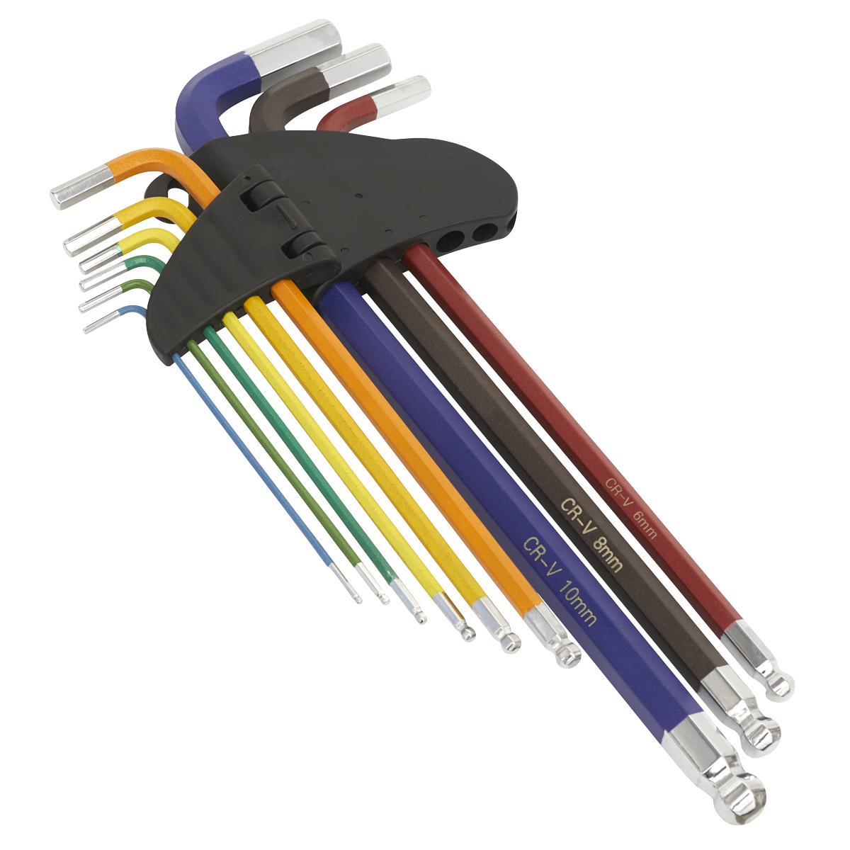 Premier AK7191 Premier Extra-Long Ball-End Hex Key Set 9pc