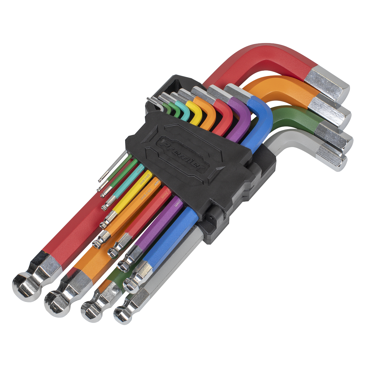Premier AK7192 Premier Jumbo Ball-End Hex Key Set 13pc