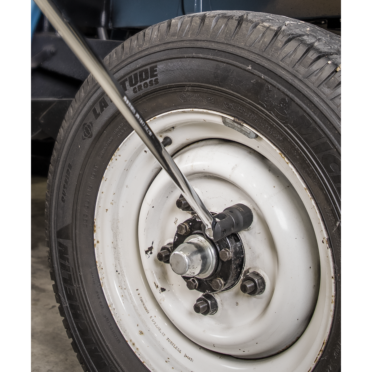 Premier AK7306HV Premier Breaker Bar 1/2"Sq Drive 600mm - Hi-Vis Green