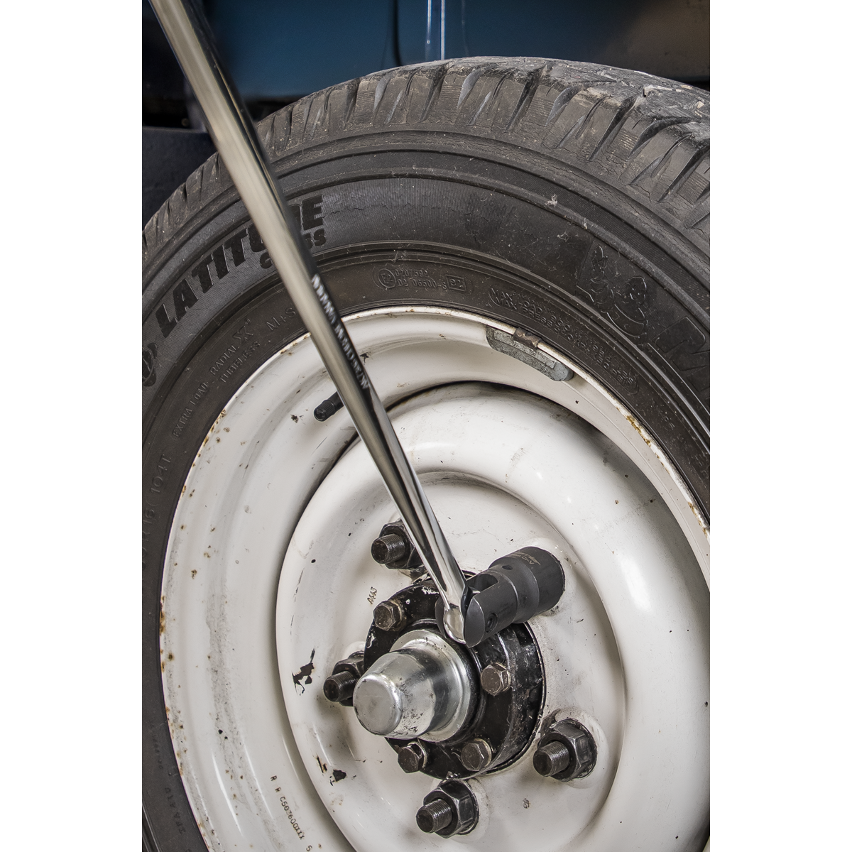 Premier AK7307HV Premier Breaker Bar 1/2"Sq Drive 750mm - Hi-Vis Green