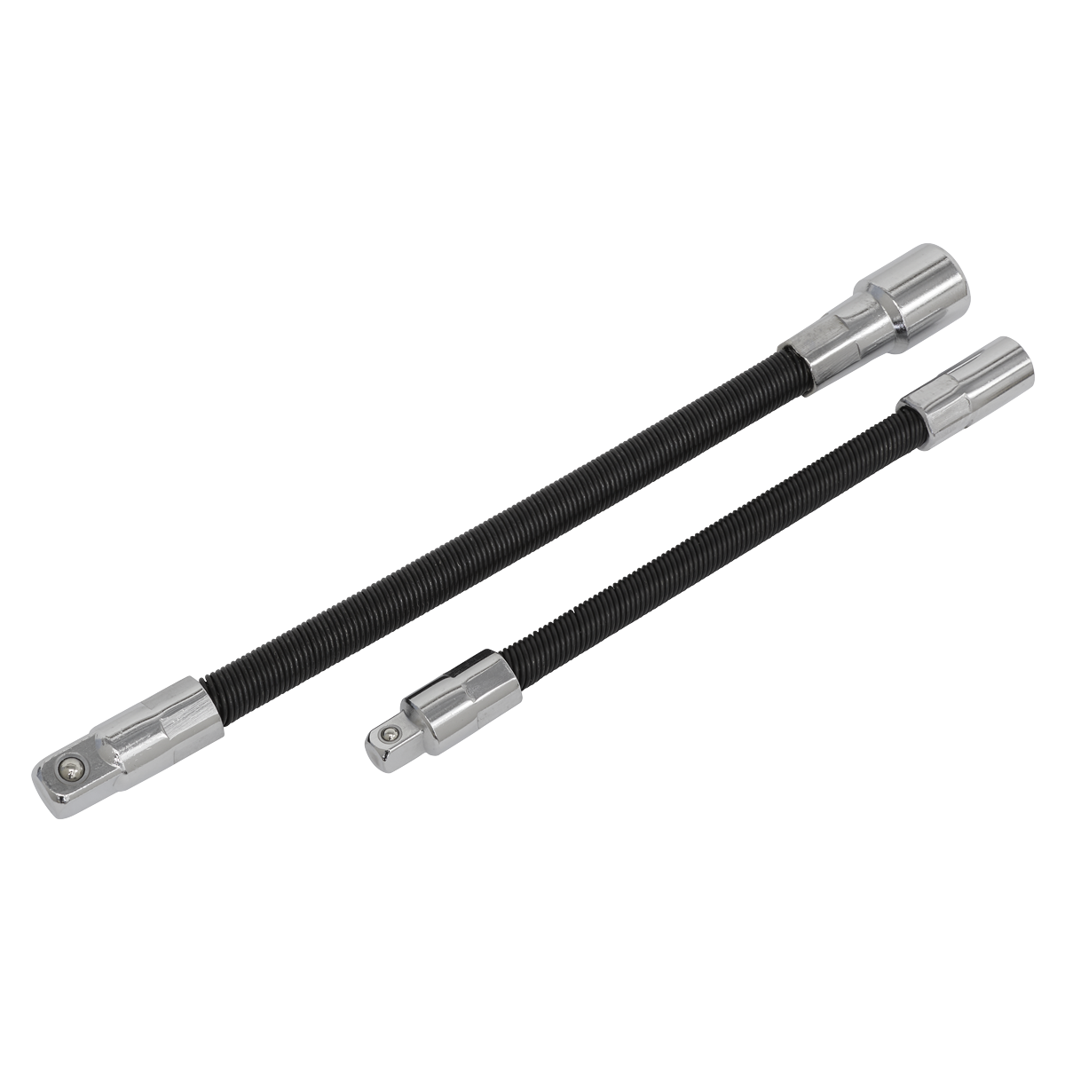 Premier AK7341 Premier Flexible Extension Adaptor Set 1/4"Sq x 150mm & 3/8"Sq x 200mm 2pc