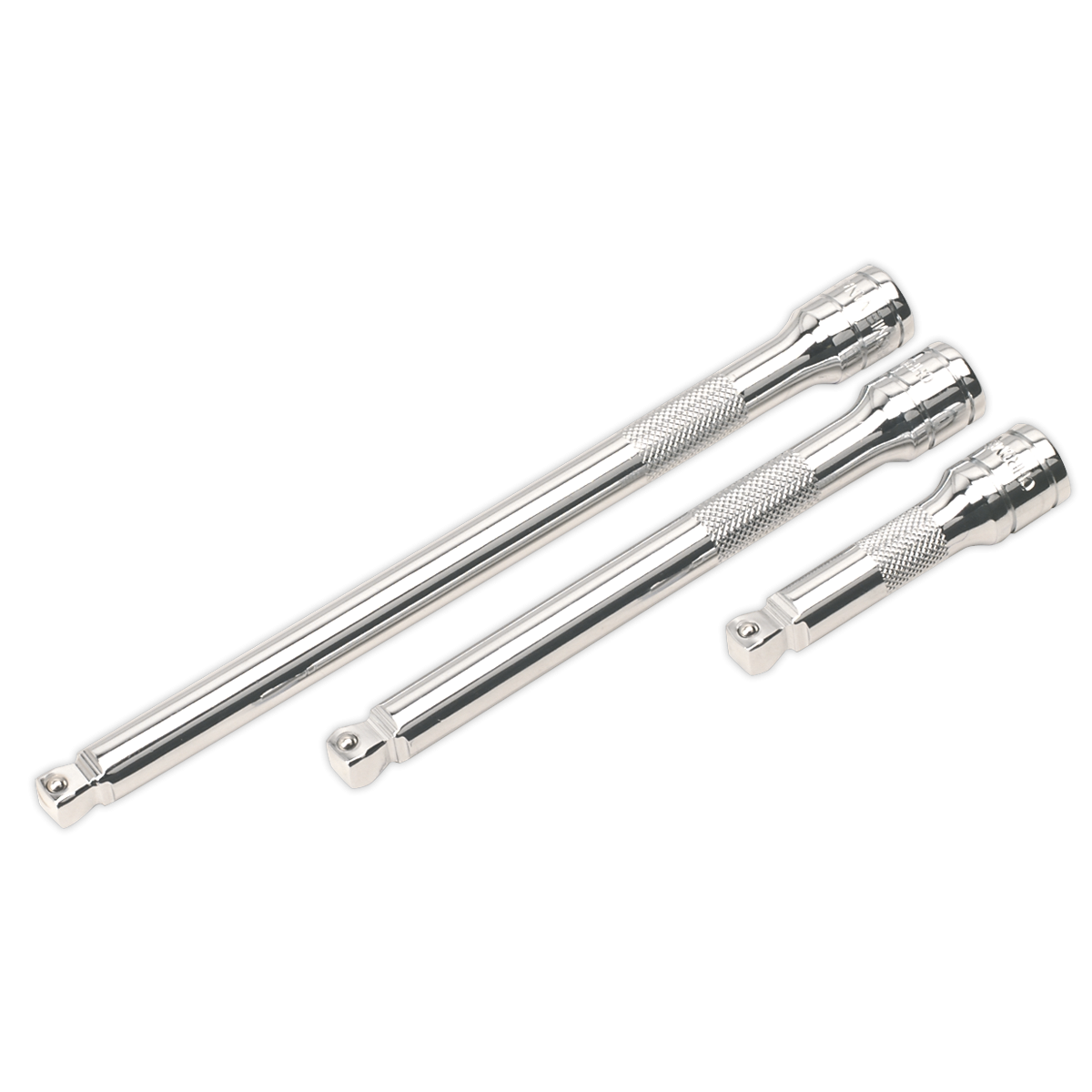Premier AK763 Premier Wobble/Rigid Extension Bar Set 3/8"Sq Drive 3pc