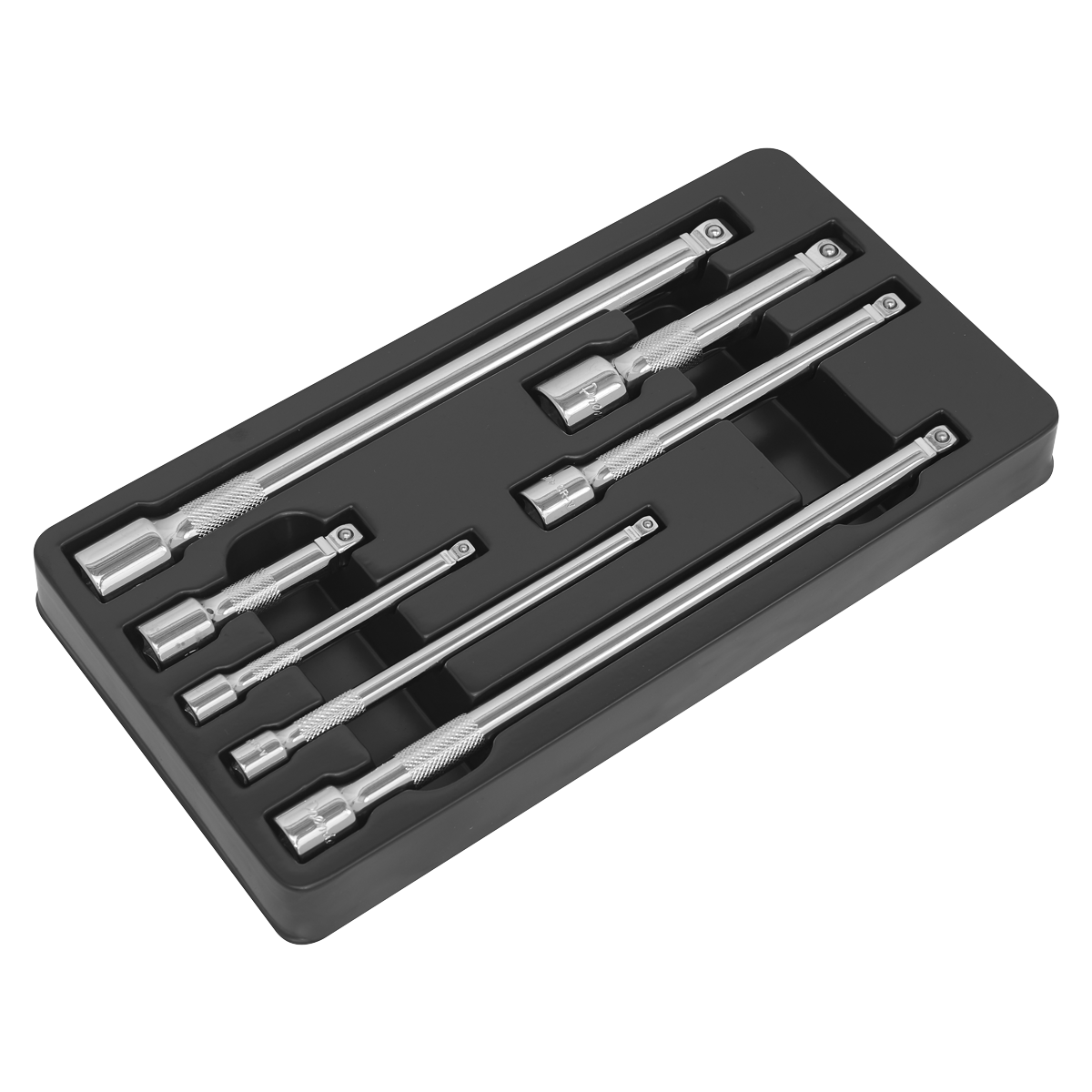 Premier AK770 Premier Wobble/Rigid Extension Bar Set 1/4", 3/8" & 1/2"Sq Drive 7pc