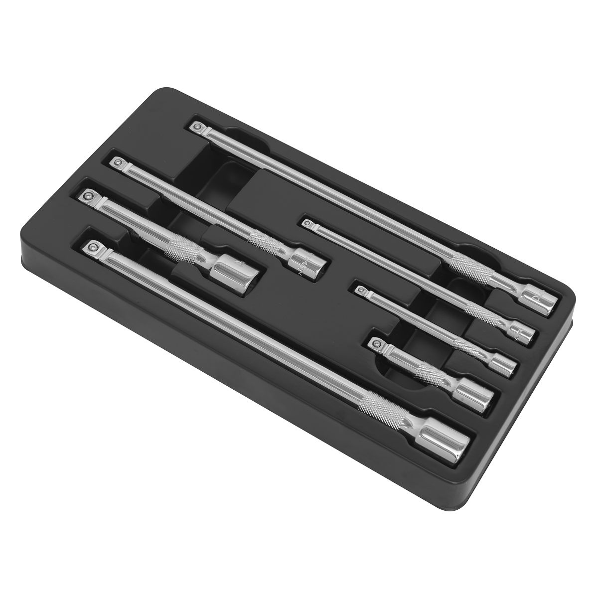 Premier AK770 Premier Wobble/Rigid Extension Bar Set 1/4", 3/8" & 1/2"Sq Drive 7pc