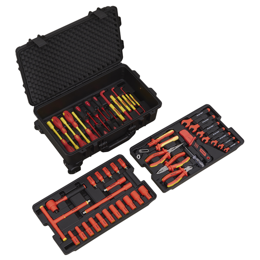 Premier AK7938 Premier Insulated Tool Kit 3/8"Sq Drive 1000V 50pc - VDE Approved