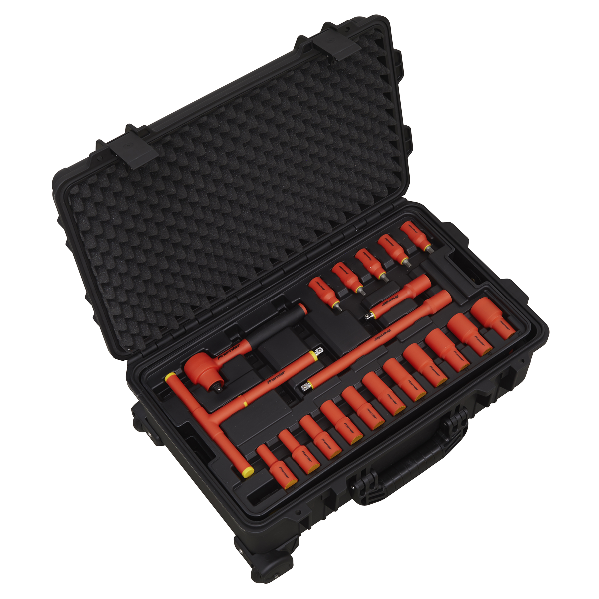 Premier AK7938 Premier Insulated Tool Kit 3/8"Sq Drive 1000V 50pc - VDE Approved