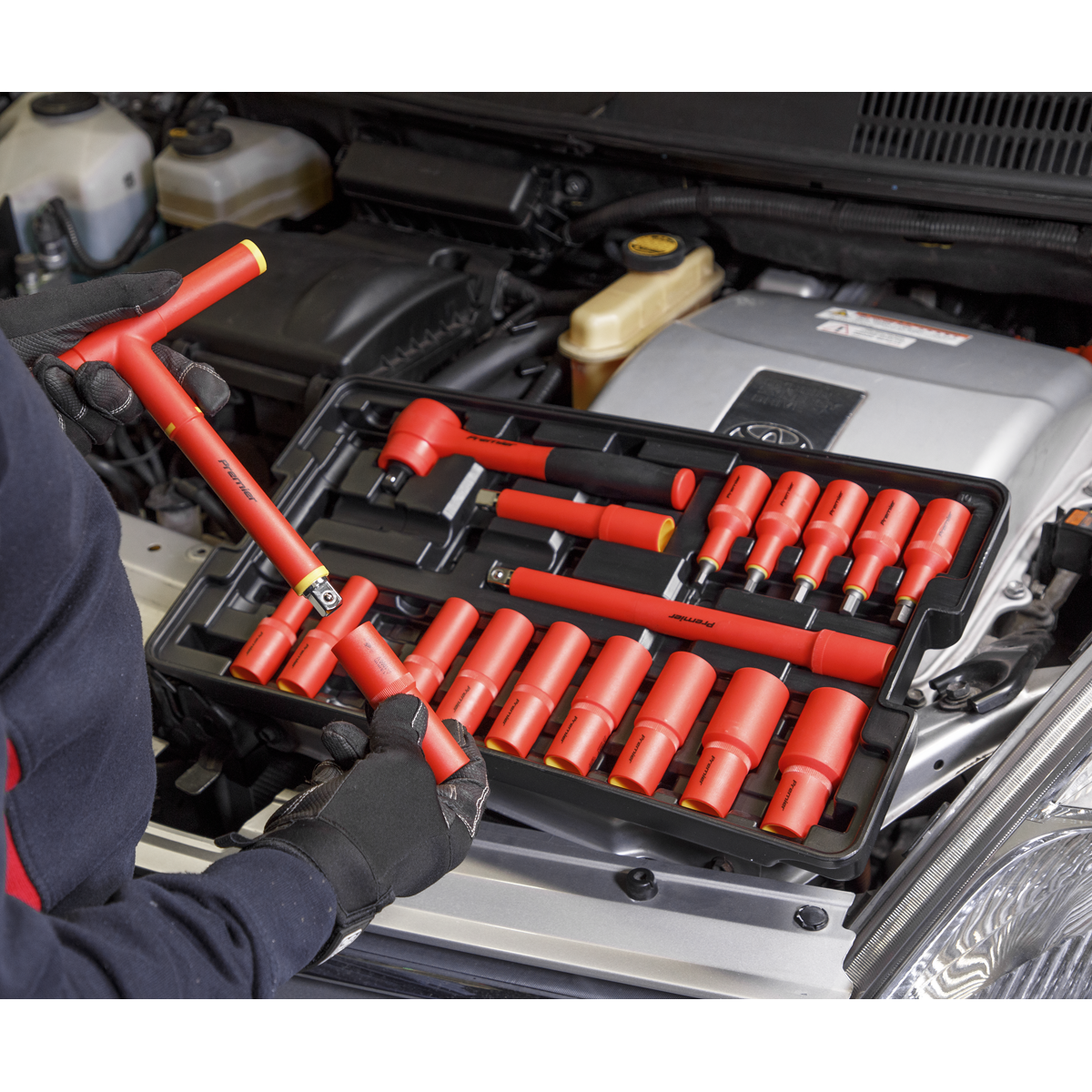 Premier AK7939 Premier Insulated Tool Kit 1/2"Sq Drive 1000V 49pc