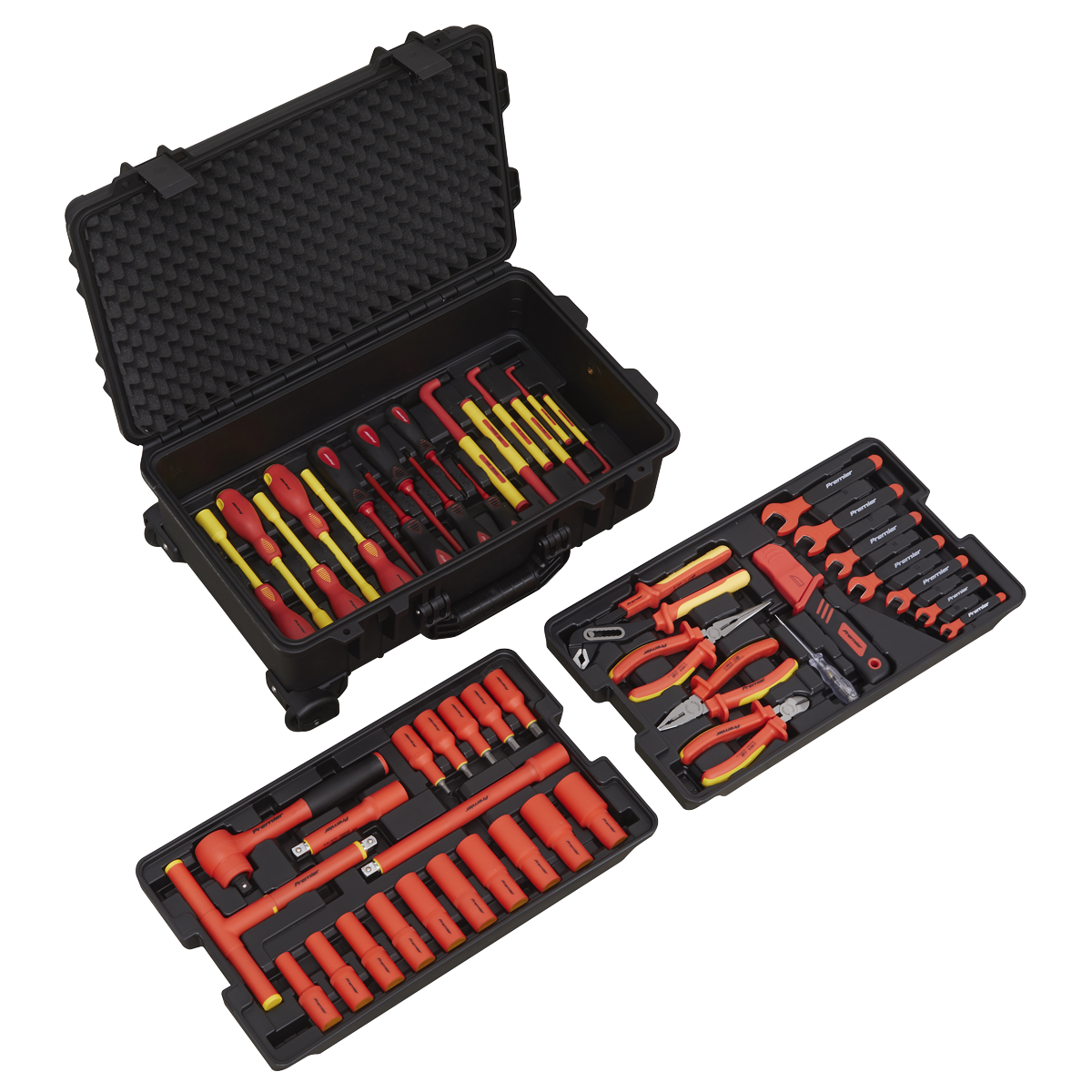 Premier AK7939 Premier Insulated Tool Kit 1/2"Sq Drive 1000V 49pc
