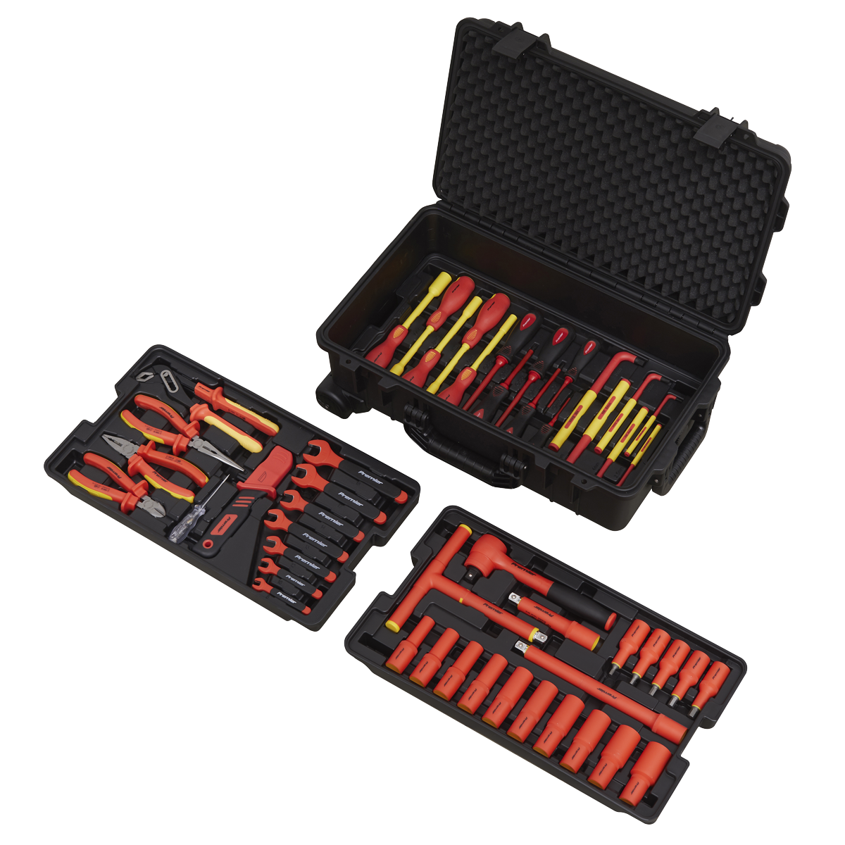 Premier AK7939 Premier Insulated Tool Kit 1/2"Sq Drive 1000V 49pc