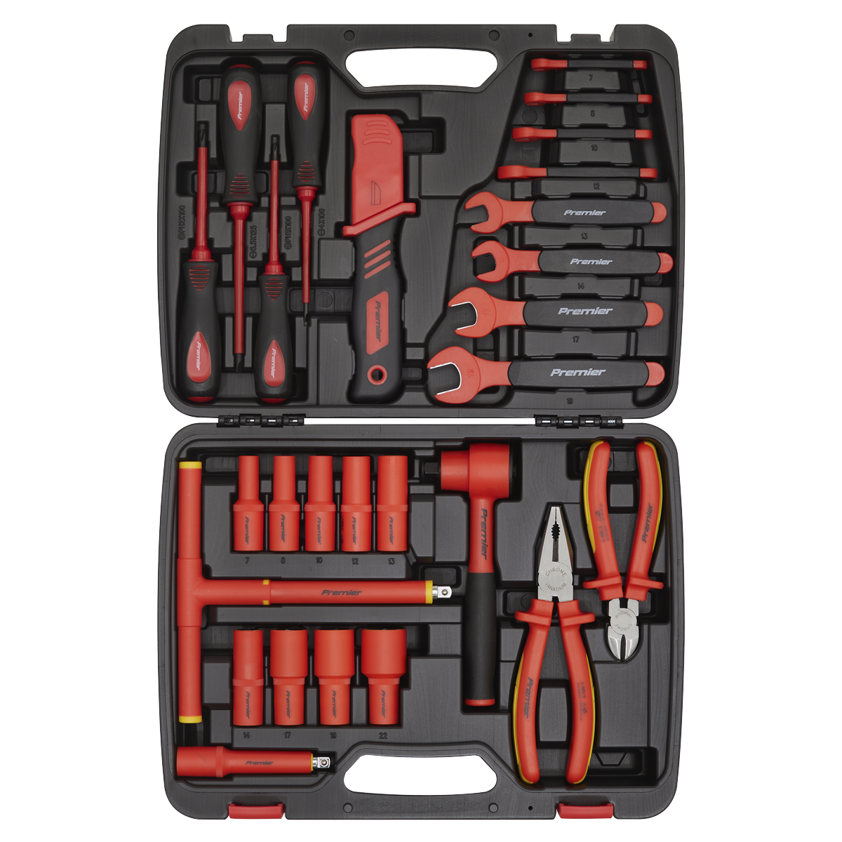 Premier AK7945 Premier Insulated Tool Kit 1000V 27pc - VDE Approved