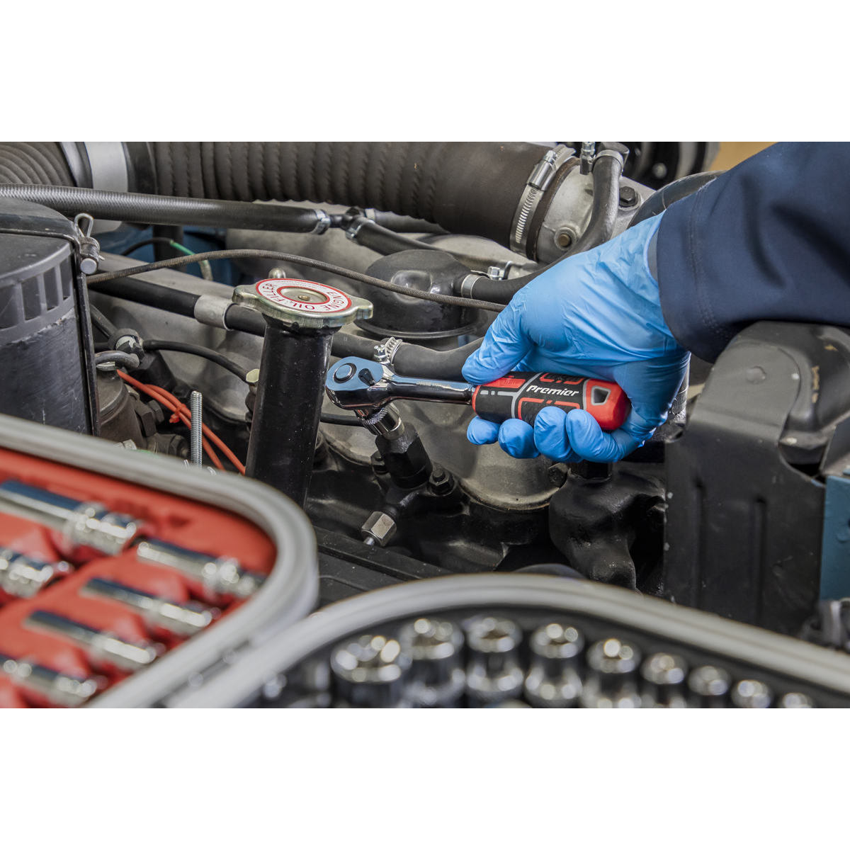 Premier AK7982 Premier Socket Set 1/4", 3/8" & 1/2"Sq Drive 216pc