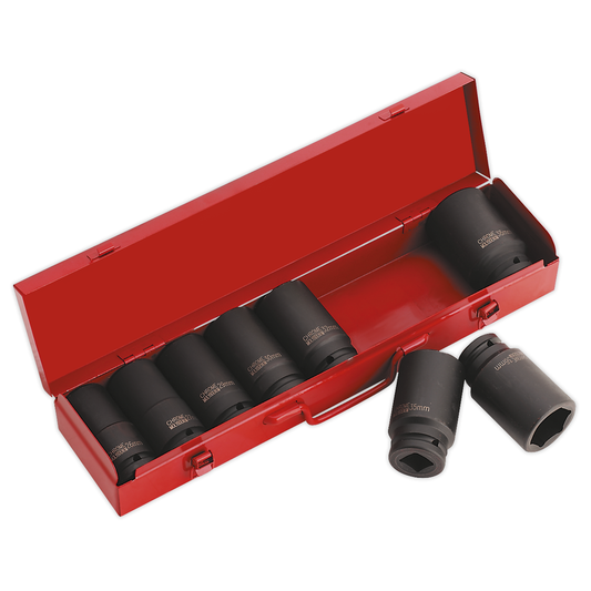 Premier AK80/9M Premier Deep Impact Socket Set 3/4"Sq Drive 8pc