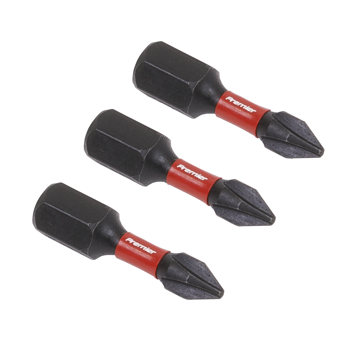 Premier AK8204 Premier Phillips Impact Power Tool Bits #1 x 25mm 3pc