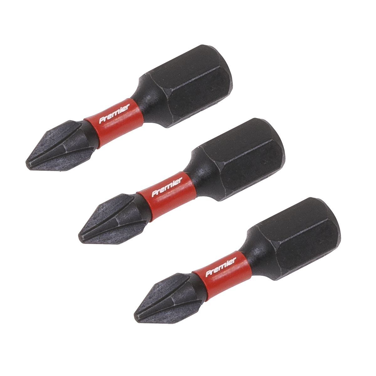 Premier AK8204 Premier Phillips Impact Power Tool Bits #1 x 25mm 3pc