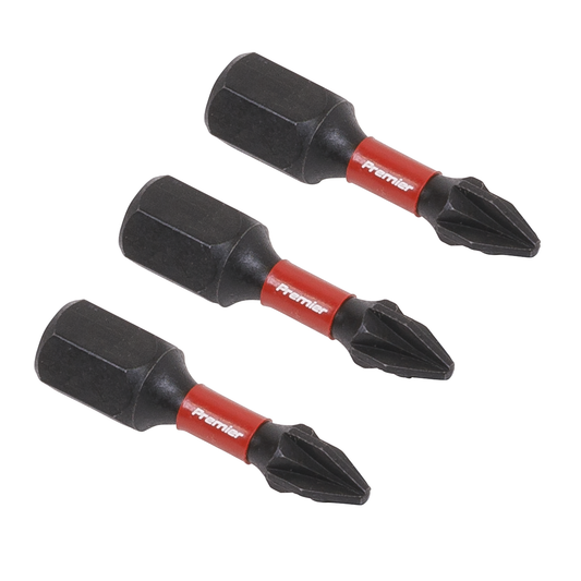 Premier AK8207 Premier Pozi Impact Power Tool Bits #1 x 25mm 3pc