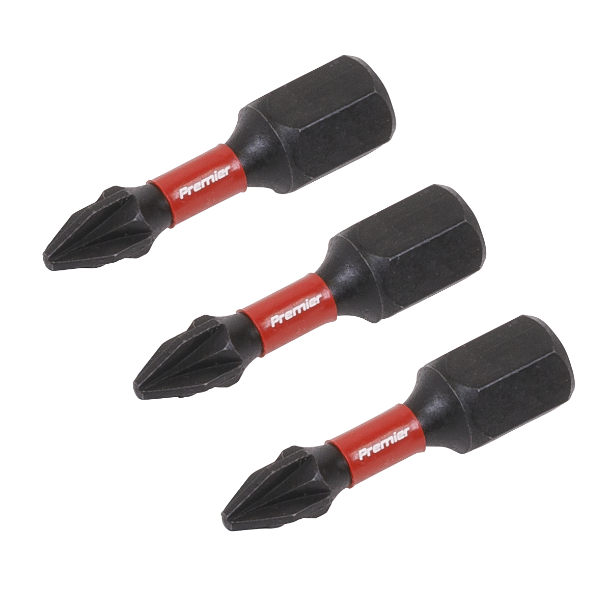 Premier AK8207 Premier Pozi Impact Power Tool Bits #1 x 25mm 3pc
