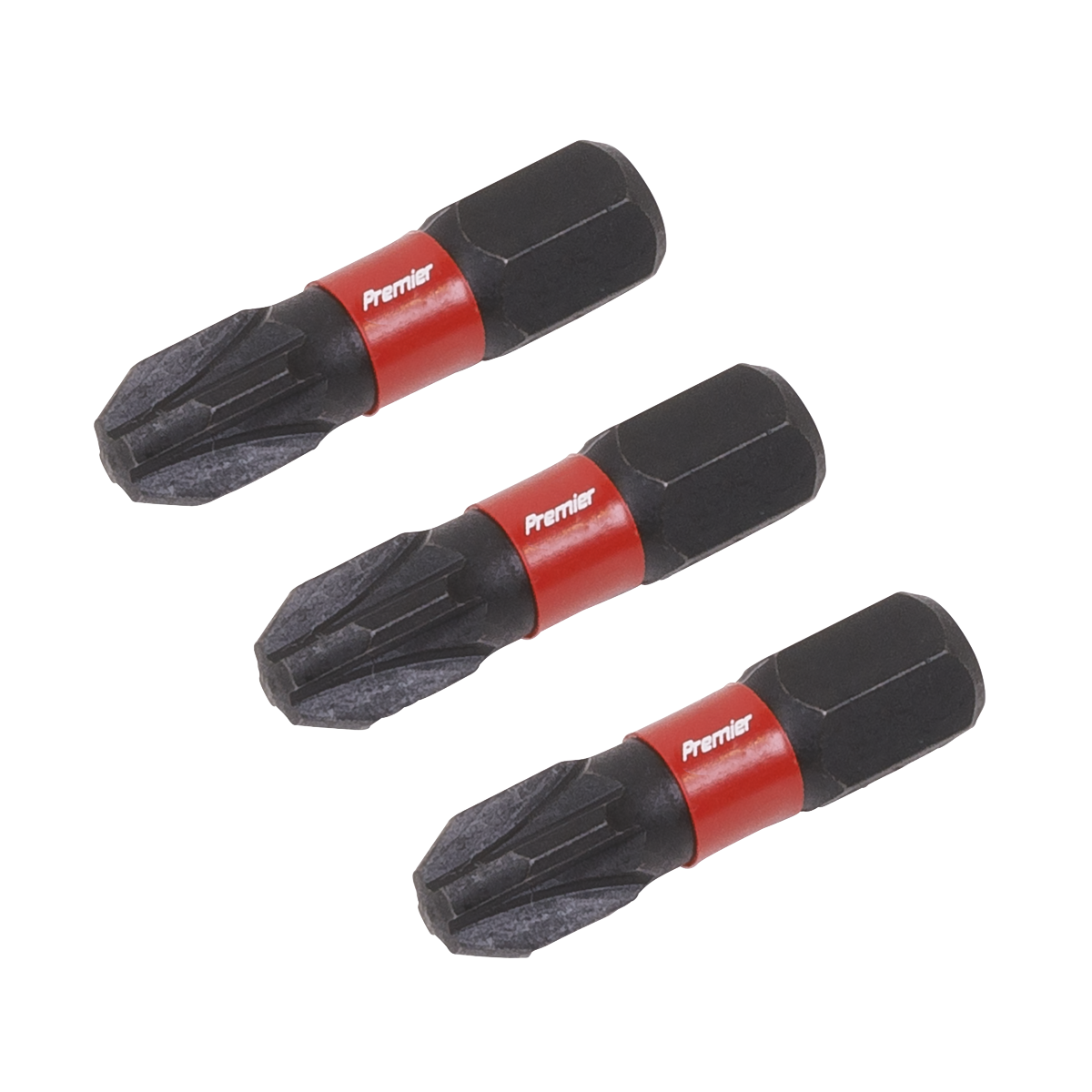 Premier AK8209 Premier Pozi Impact Power Tool Bits #3 x 25mm 3pc