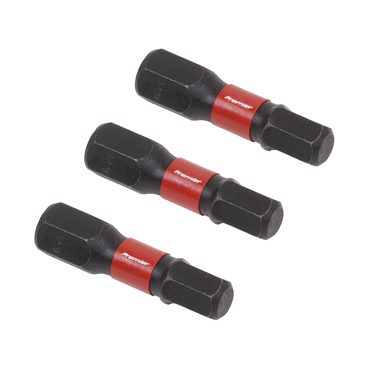 Premier AK8213 Premier Hex Impact Power Tool Bits 5 x 25mm 3pc