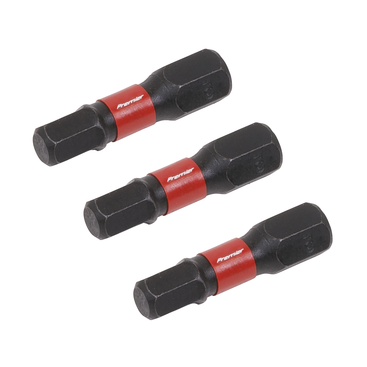 Premier AK8213 Premier Hex Impact Power Tool Bits 5 x 25mm 3pc