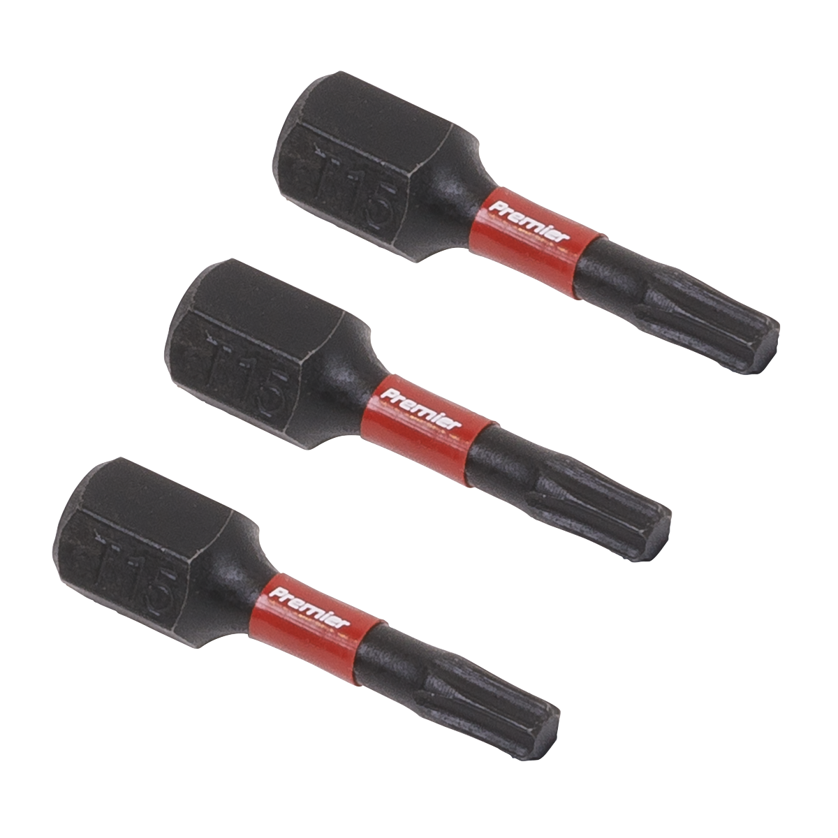 Premier AK8216 Premier TRX-Star* Impact Power Tool Bits T15 x 25mm 3pc