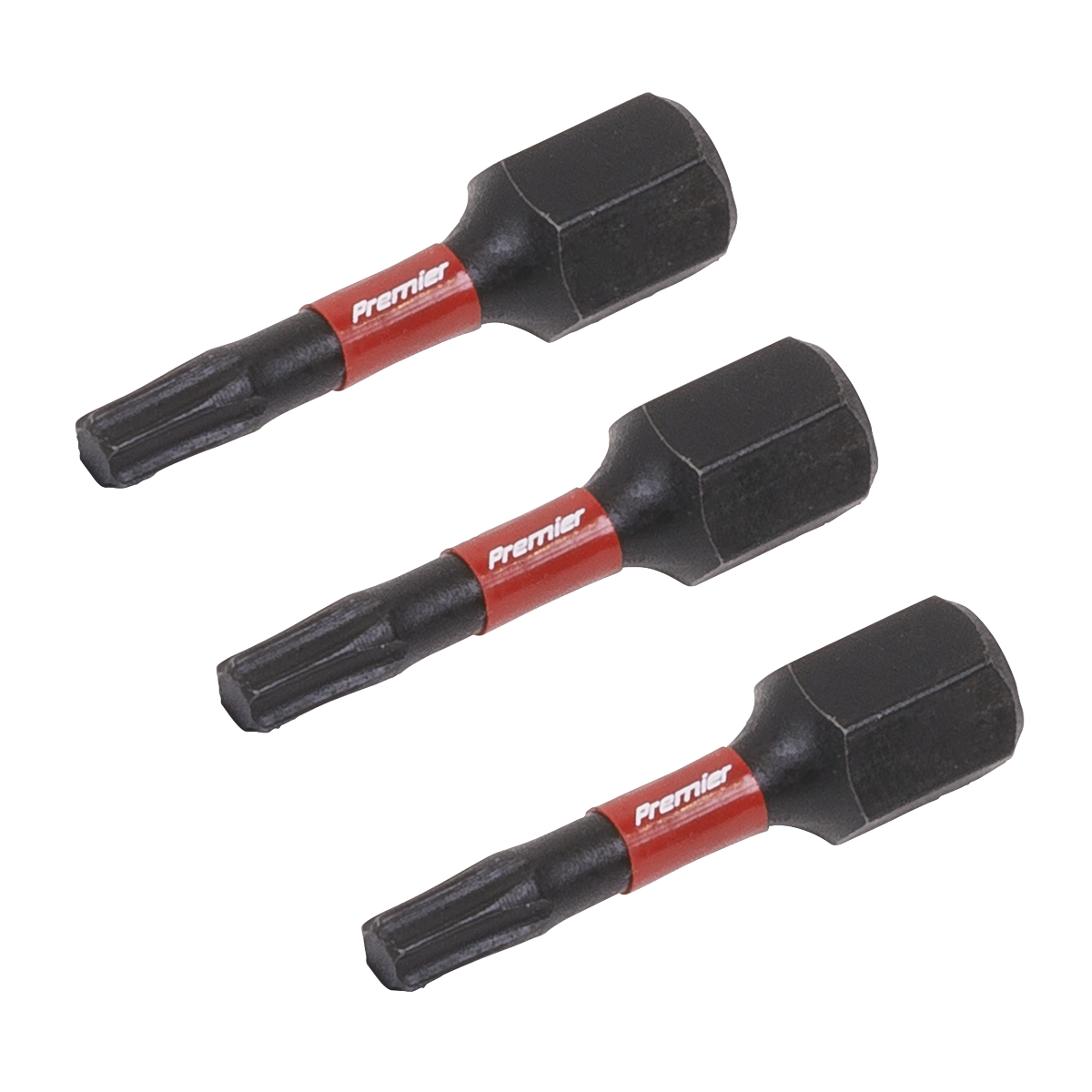 Premier AK8216 Premier TRX-Star* Impact Power Tool Bits T15 x 25mm 3pc