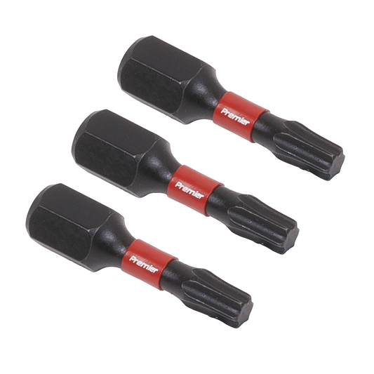 Premier AK8217 Premier TRX-Star* Impact Power Tool Bits T20 x 25mm 3pc